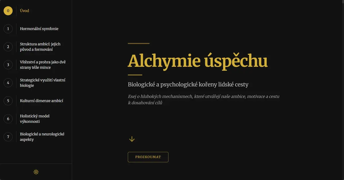 Projekt Alchymie úspěchu